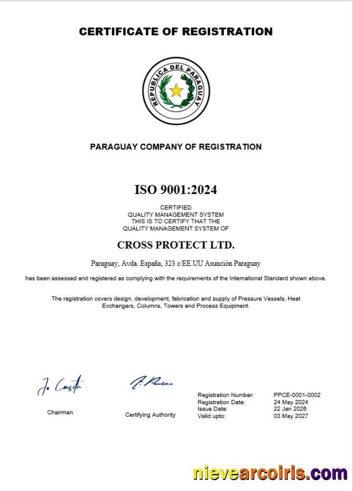 Paraguay business registration certificate